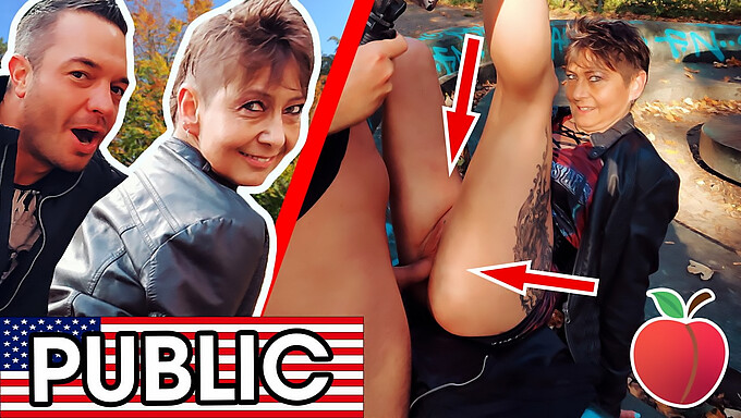 Pov Video Zralé Německé Děvky Rubiny Z Jejího Veřejného Sexuálního Dobrodružství.