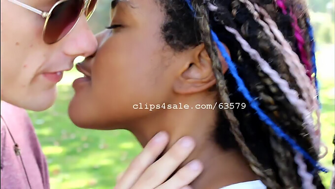 Interracial Kissing With Amateur Blacked Video