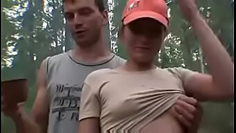 Russians Get Naughty In The Great Outdoors