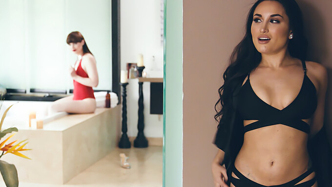 Pertemuan Spa Sensual Natalie Mars Dan Gabriella Paltrova